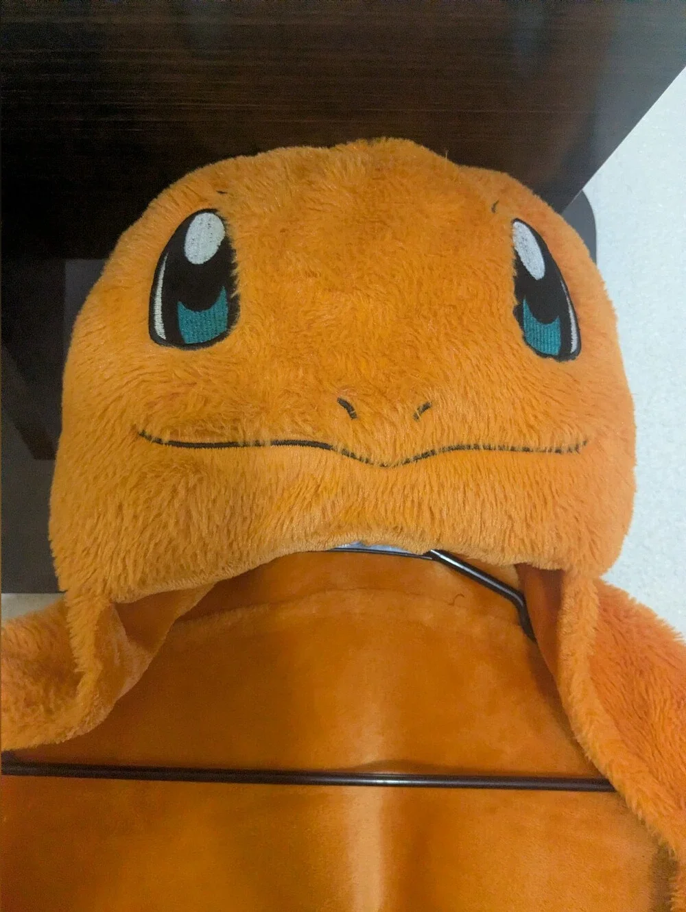 Pokemon Charmander Kids’ Hooded Blanket | Orange Plush